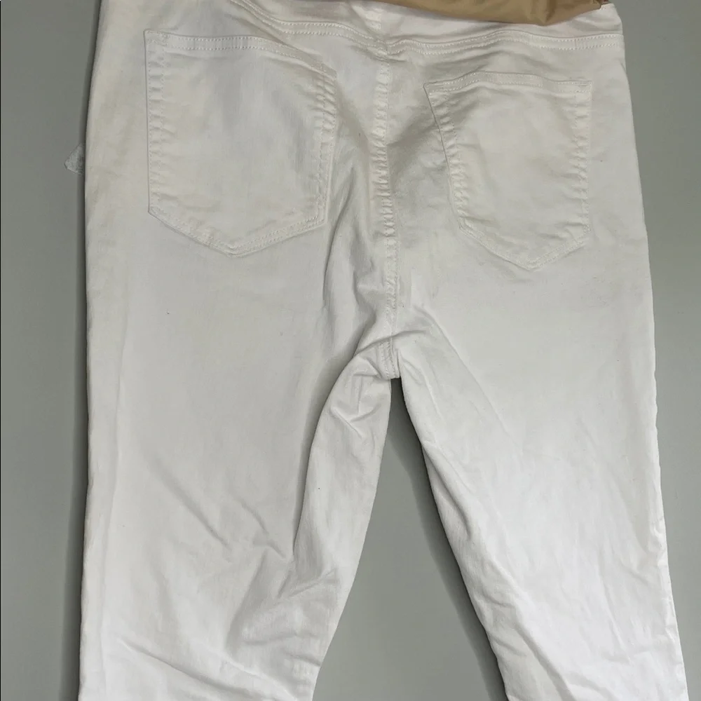 LOFT White Women Jeans Maternity